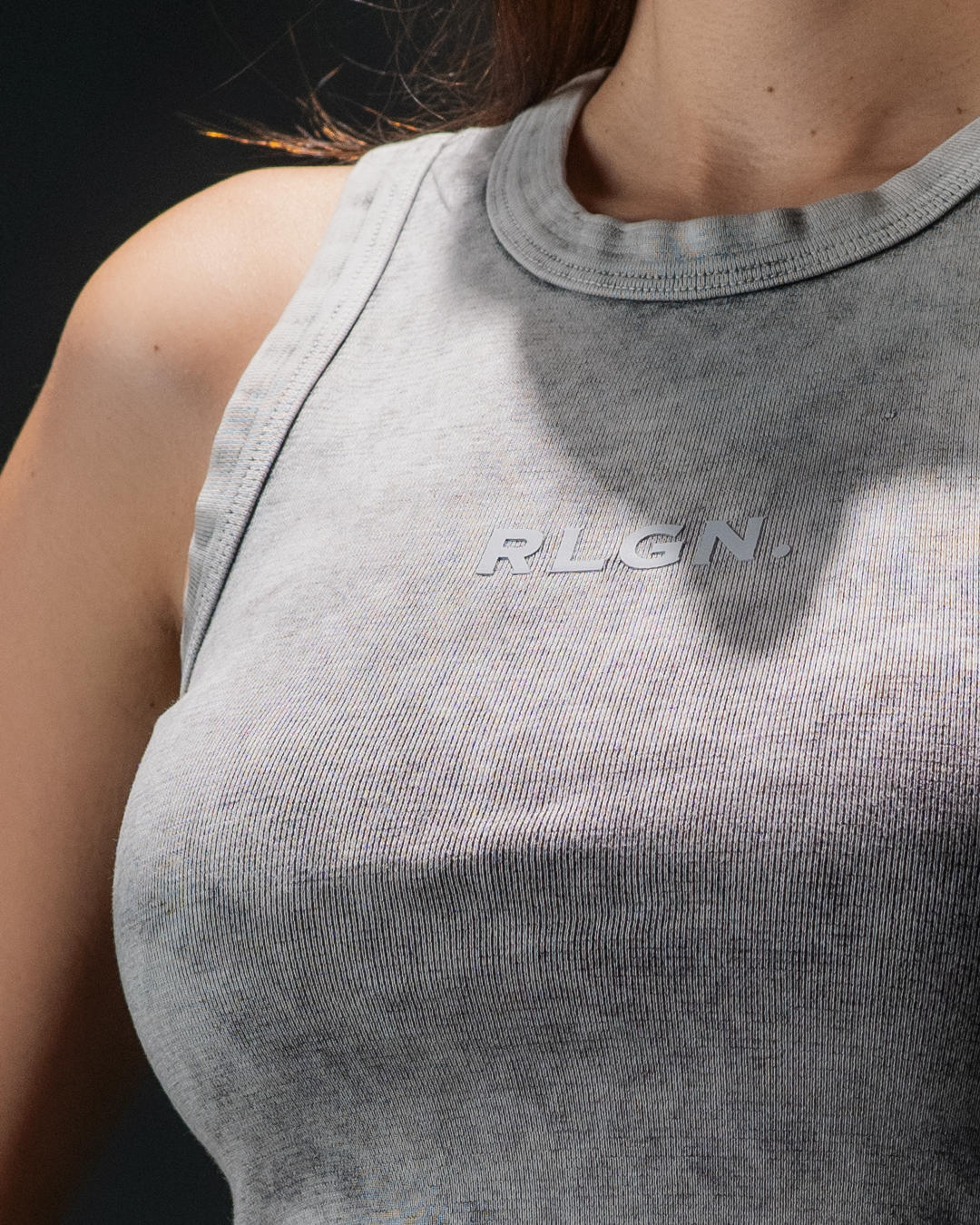 TANK TOP GREY WASHED