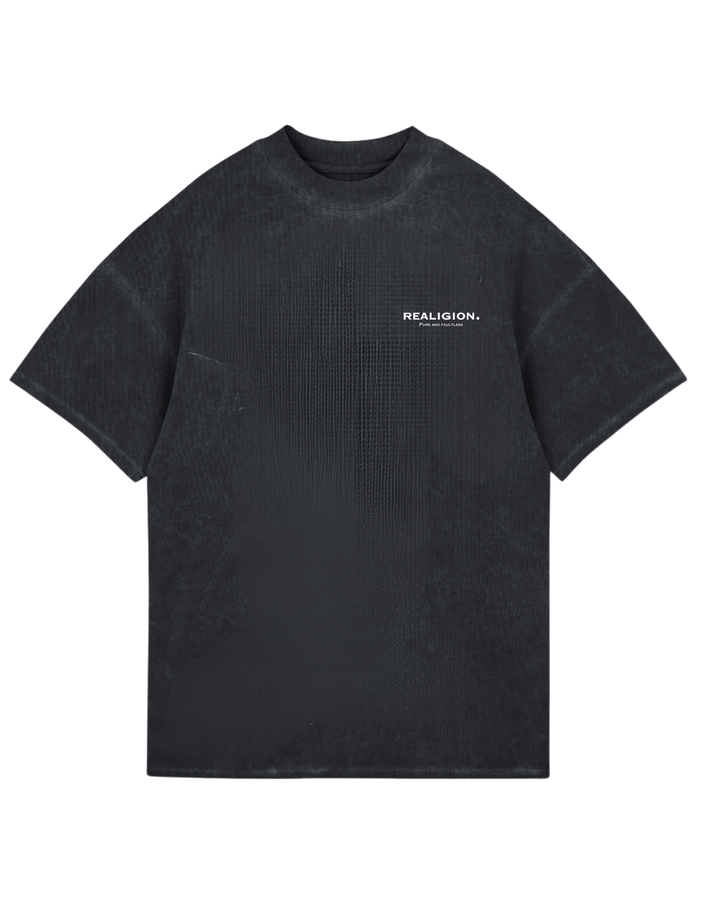 BASIC T SHIRT BLACK WASHED