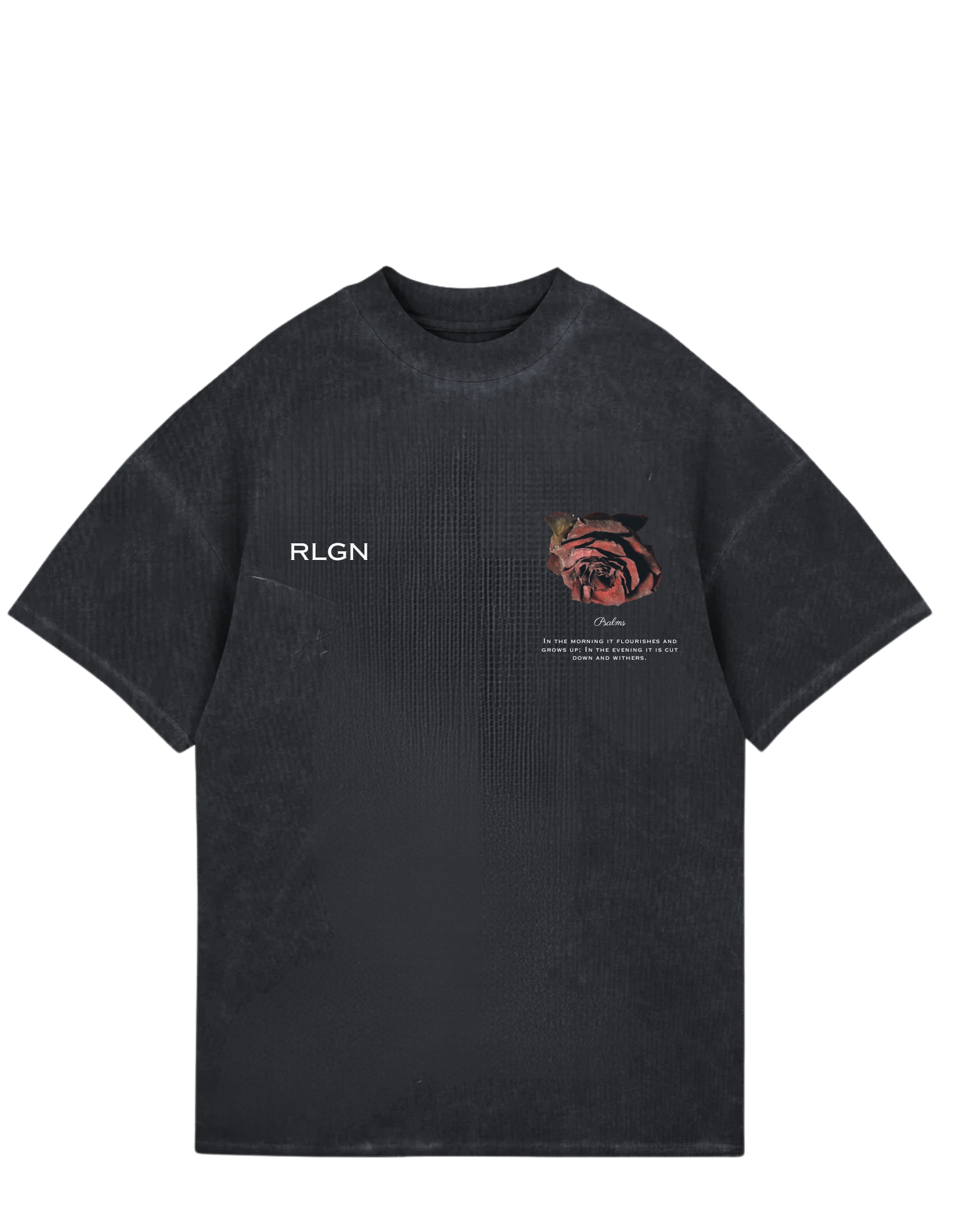 ROSE PSALMS 90 6 BLACK WASHED