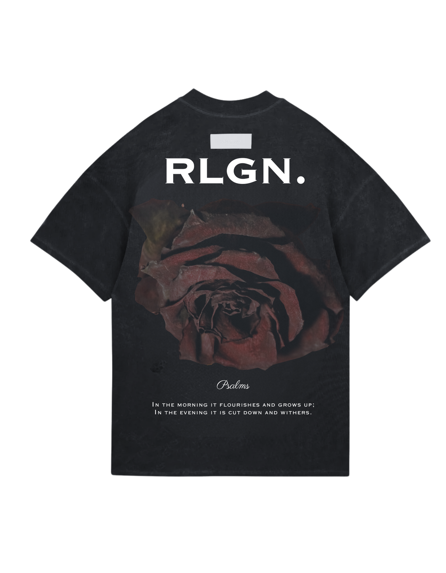 ROSE PSALMS 90 6 BLACK WASHED