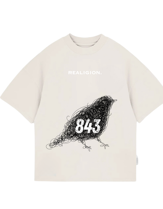 SPARROW BOXY T SHIRT PSALMS 84 3