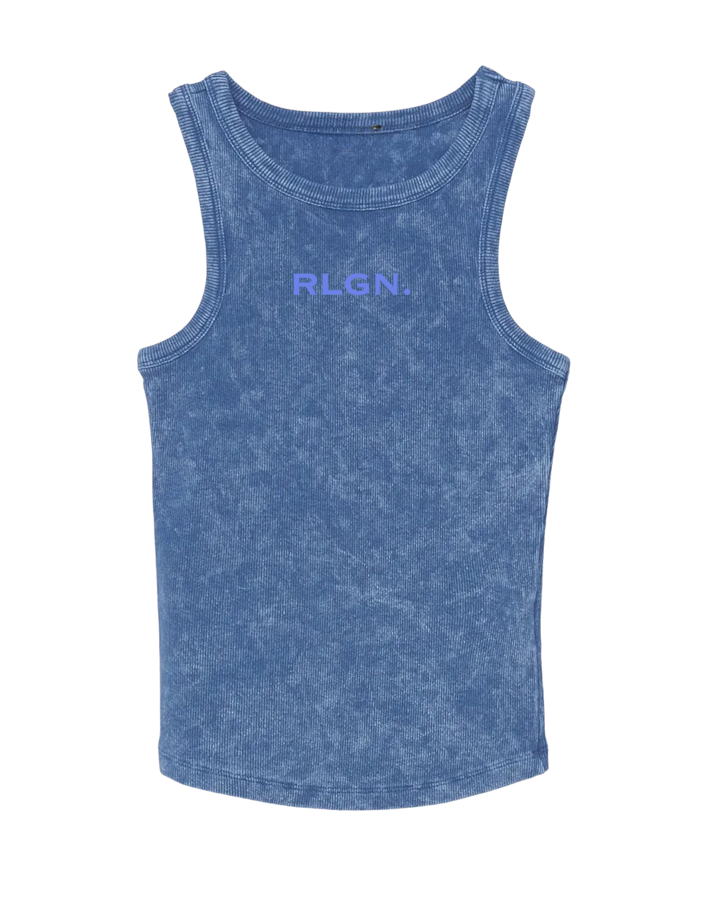 TANK TOP BLUE WASHED