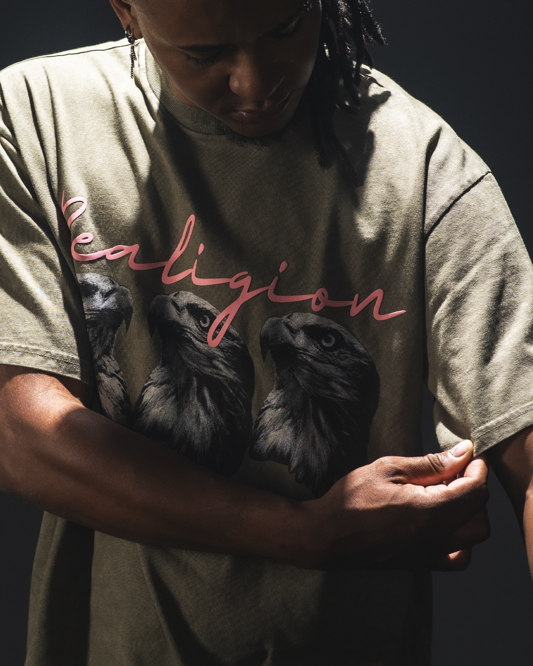 EAGLE PSALMS 103 5 GREEN WASHED