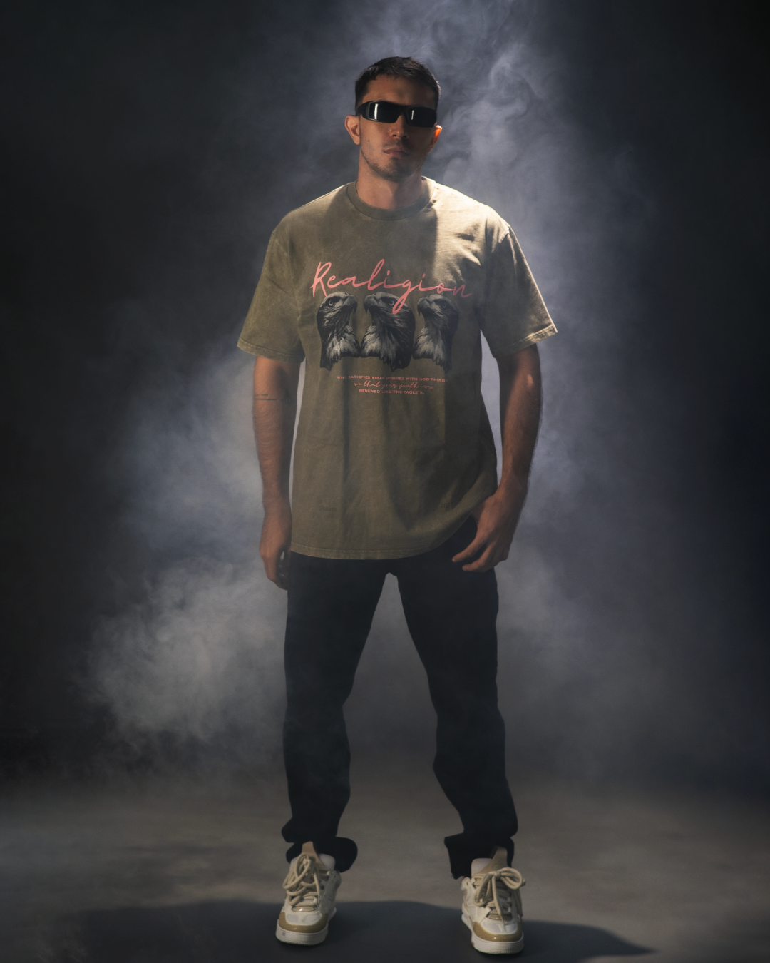 EAGLE PSALMS 103 5 GREEN WASHED