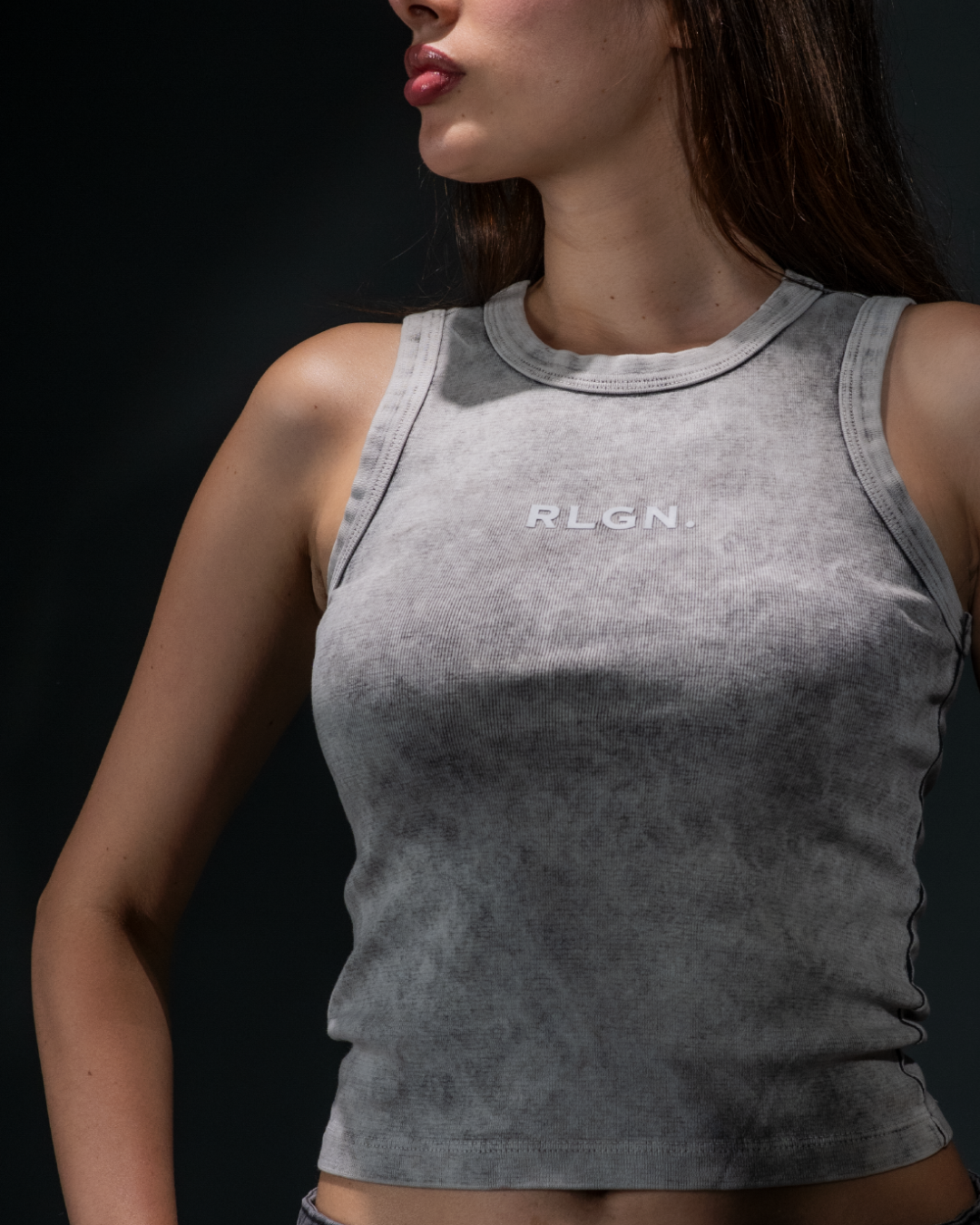 TANK TOP GREY WASHED