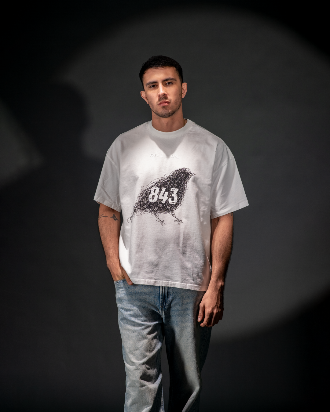 SPARROW BOXY T SHIRT PSALMS 84 3