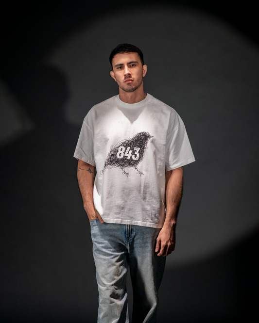 SPARROW BOXY T SHIRT PSALMS 84 3