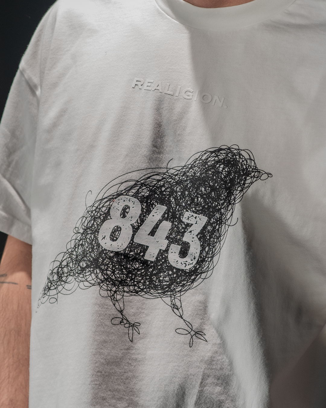 SPARROW BOXY T SHIRT PSALMS 84 3